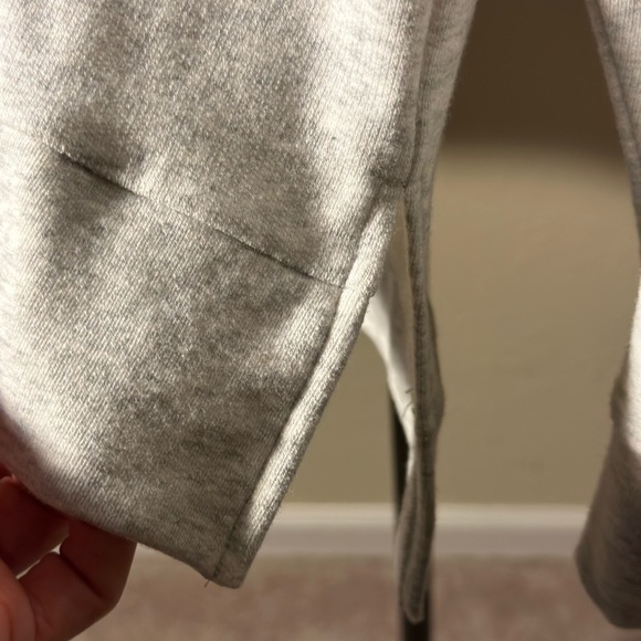 Gray Laced up hoodie by PINK /Color: Gray/Size M - Picture 5 of 8